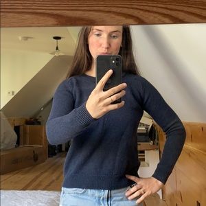 Navy Ayr sweater XS